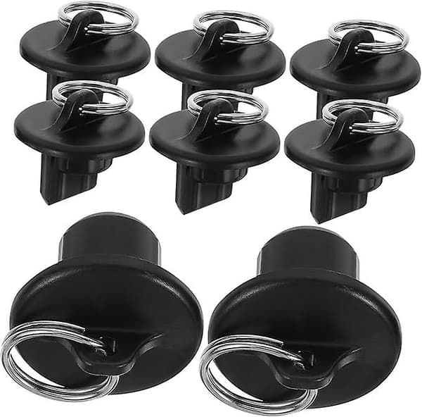 x8 Sorte Blinde Propper 20MM Rullegardin Tilbehør Udendørs Blinde Dele