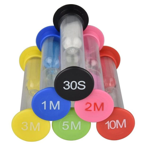 Sandtimer Farverigt Timeglas Sandglas Timer Sandur