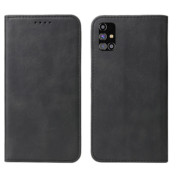 Magnetisk Lukning Læder Telefon Case til Samsung Galaxy M31s