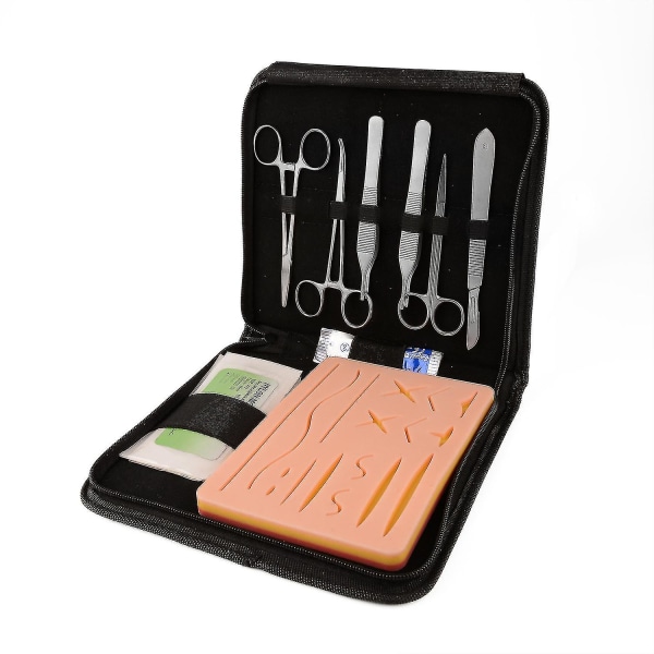Suture Practice Kit Suture Skin Silicone Pad Komplett Suture Practice Kit For Student Doctor Nurse
