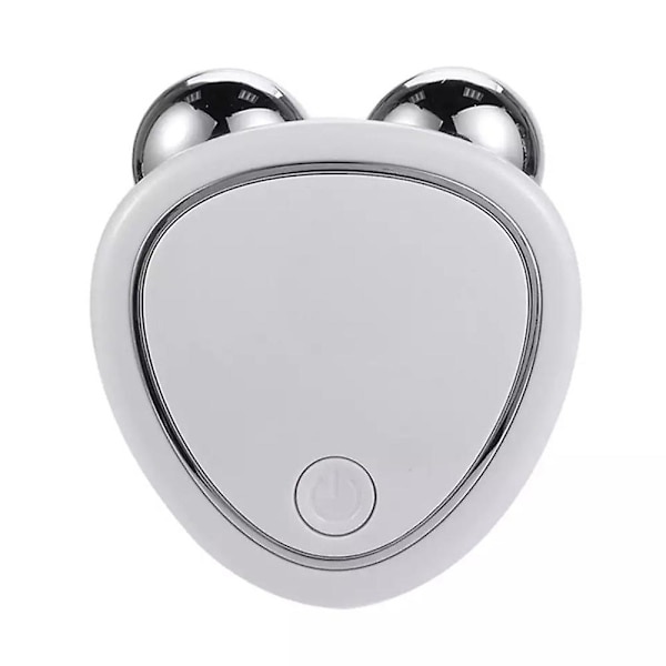 Ems Microcurrent Ansiktshudstramare Lyftansiktsmaskin White