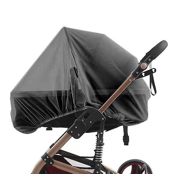 Myggnetting / Insektnett for barnevogn - Universell Black