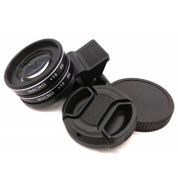 37mm 15x/30x Makrolins 4k Hd Professionell Fotografi Telefonkameralins