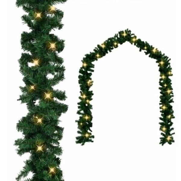 vidaXL 10 m LED jouluköynnös Blanc