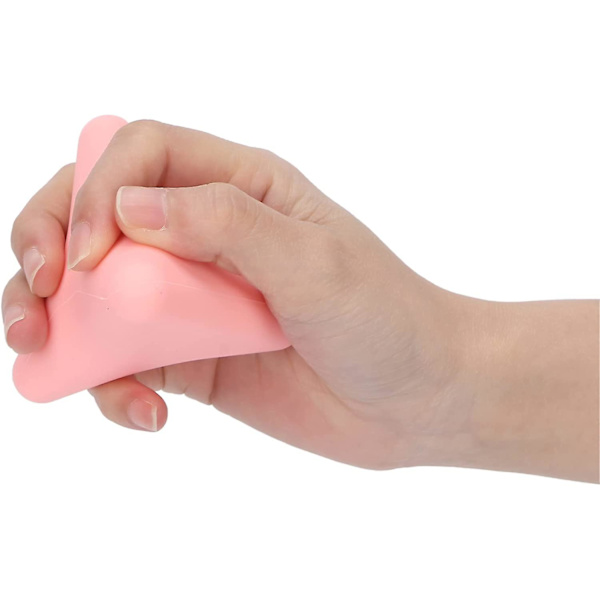 Trigger Point Pusher Massager Smärtlindring Handmuskelavslappning Fascia Boll Handmassage (rosa) Pink