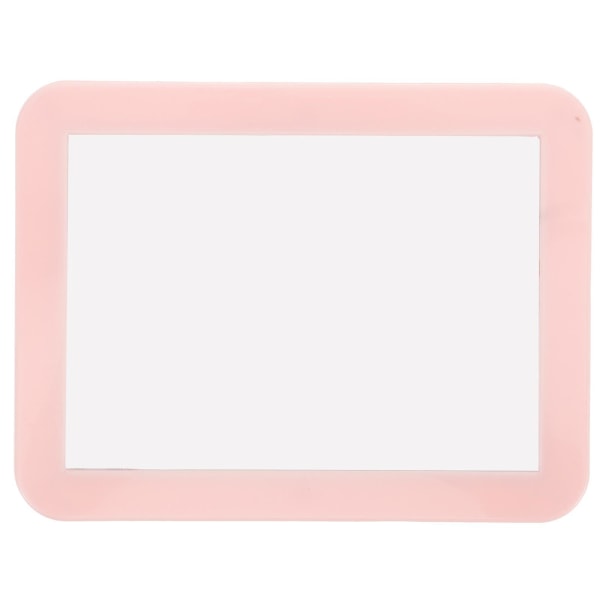 Magnetisk spejl skab dressing spejl skab spejl dekorativt spejl soveværelse skab spejl Pink 17.5x13.5cm