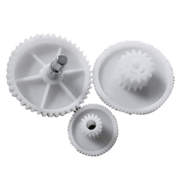 3 stk. husholdningskødhakker plastgear udskiftning S/M/L gear til husholdningskødhakker reparation
