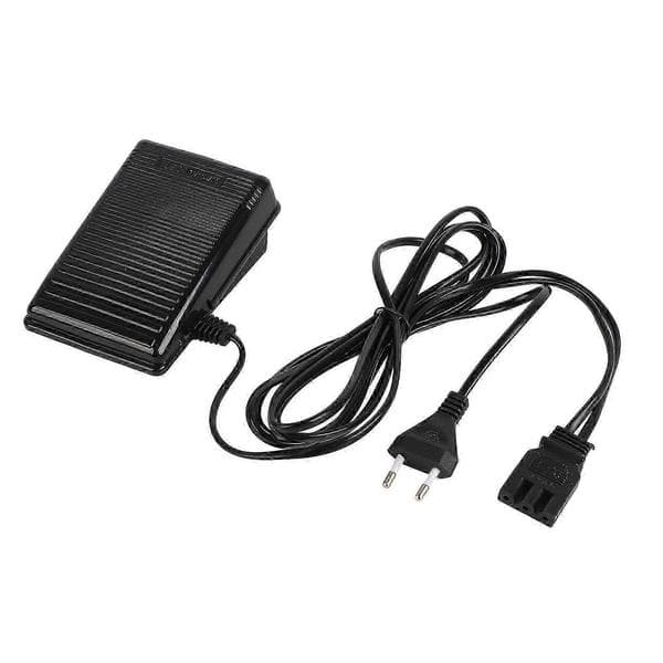 Fodpedal til symaskiner EU-stik 220V