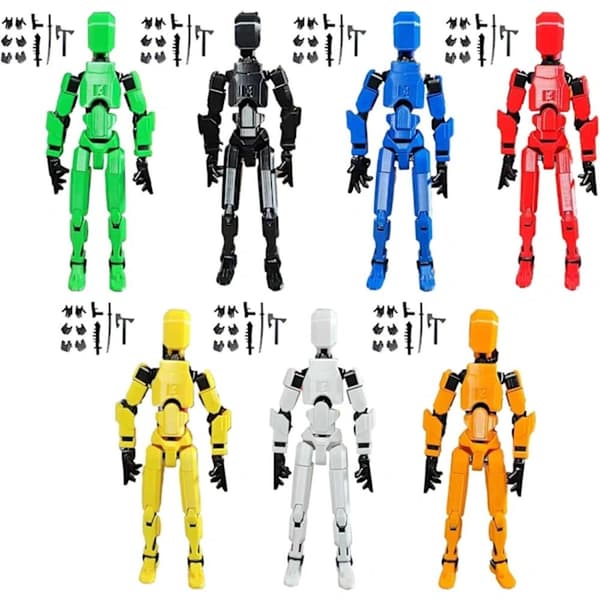 /NN/Actionfigurer - (Ferdigmontert) Titan 13 Actionfigur, T13 h