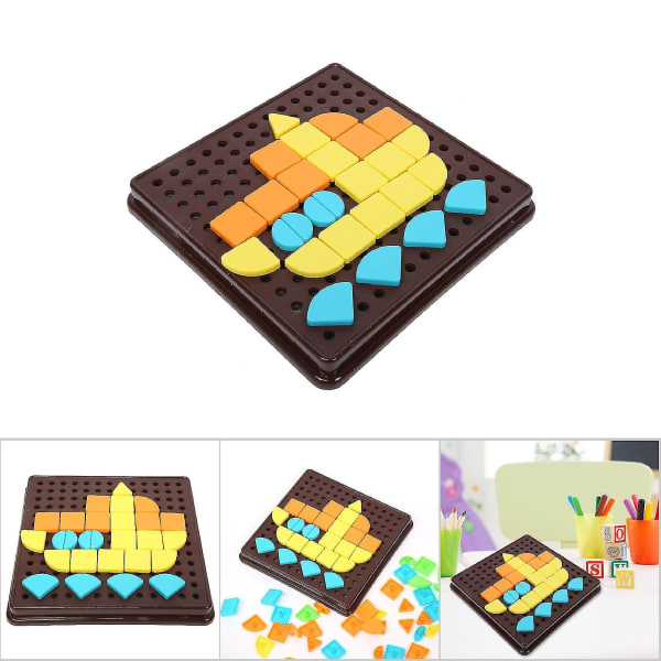 Kid Diy Block Puzzles Leksak För 1 2 3 År Gamla Pojkar Flickor, Tidig Pedagogisk Rolig Leksak Byggsten Leksak