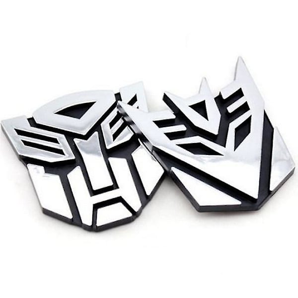 3D-logotypskydd Autobot Transformers Emblem Badge Graphics Dekal Bilsticker Decepticons