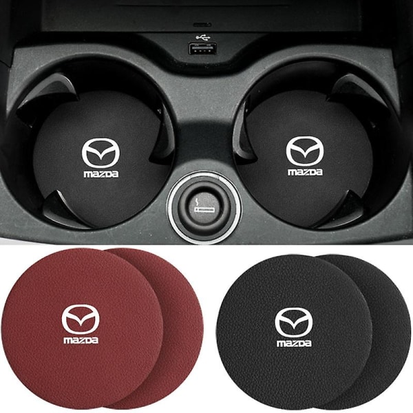Bil Vattenkopp Flaskhållare Anti-Slip Pad För Mazda 6 3 5 2 Cx5 Cx7 323 Demio Axela Atenza Cx9 Mx3 Mx5 Rx8 Rx7 Mx30 Cx30 - Dryckeshållare