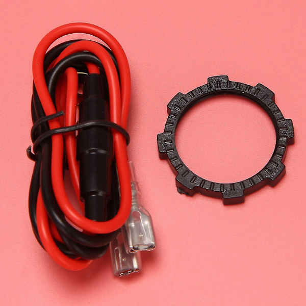 12V USB-uttag, Dubbel QC 3.0 USB-billaddare med strömbrytare, 36W USB Vattentätt Eluttag Snabbladdare