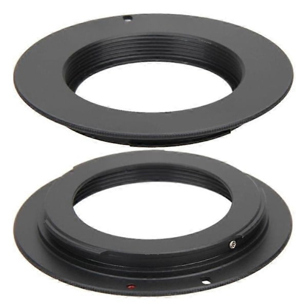 M42 objektiv til EF Mount Adapter sort Without packing box