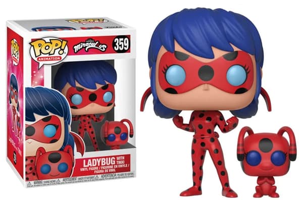 Funko Pop! Vinyyli W/P Animoitu Miraculous Ladybug ja Cat Noir