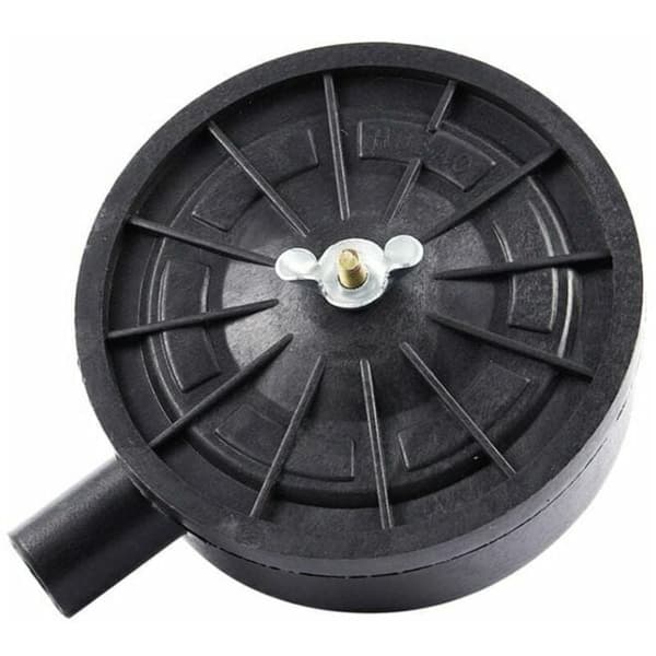 Luftfilter Kompressor Filtrering Lyddæmper 20mm Hanstik Sort