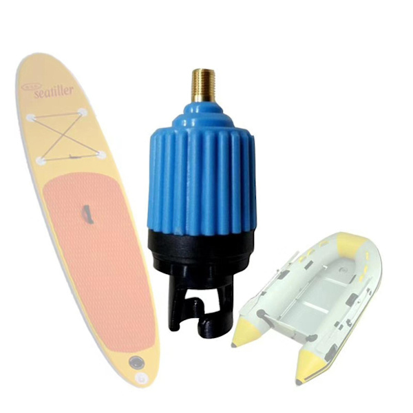 Pumpadapter Sup för ventiladapterkontakt Luftpumpadapter för uppblåsning av båt