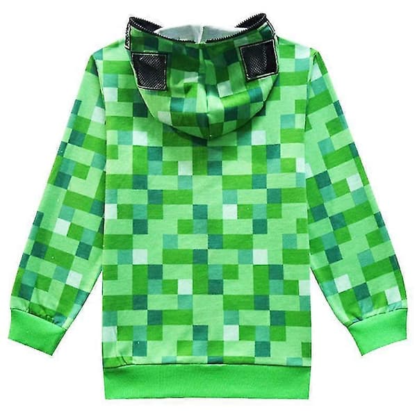 Minecraft børnejakke i høj kvalitet 150cm