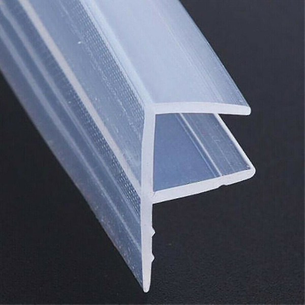 Glass Seal Strip Bath Shower Door Window Silicone Rubber Glazing Sealing Strip F Shape For 681012mm Glass #40