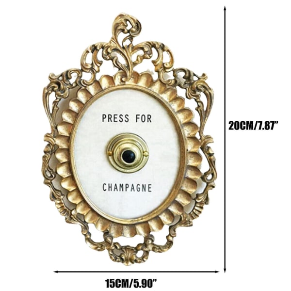 Ring Mini Press For Champagne Button, Press For Champagne Door Ring Bell