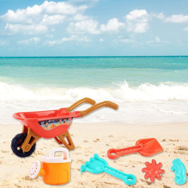 Beach Toy Sand Set Sand Play Sandlåda Leksak Sommar utomhusleksak för pojkar Flickor Present
