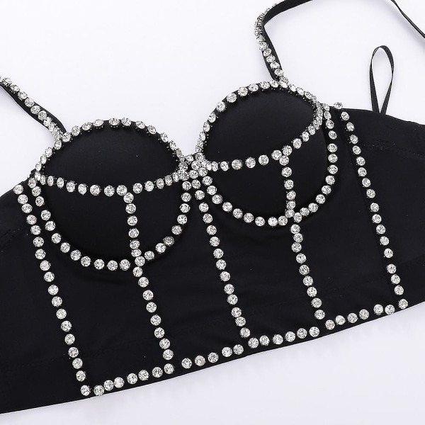 Exquisite Women Bras Push Up Bustier Crop Top For Women Corset Tank Vest