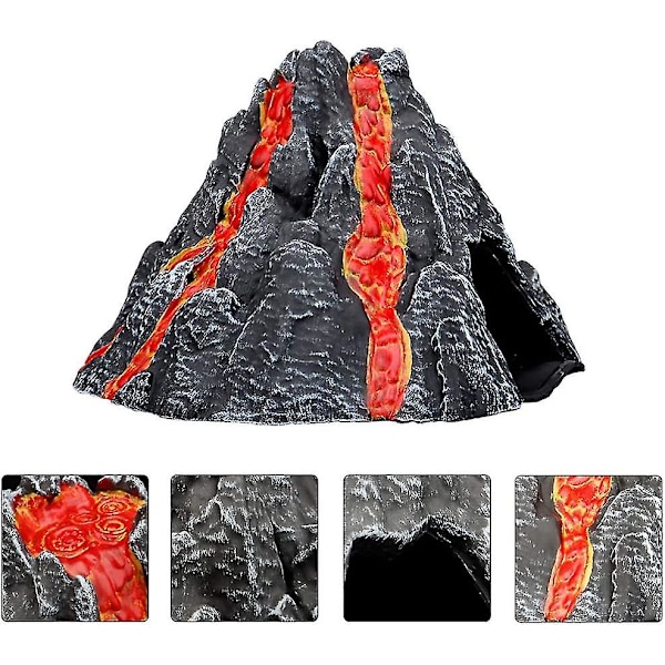 Vulkanmodell Leksak Vulkanutbrott Vulkanmodell Förskole STEM-Leksak För Småbarn Barn