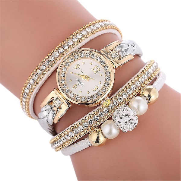 Smukke Fashion Armbåndsur Dameur Rundt Armbåndsur