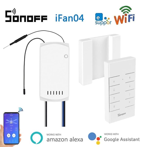 Sonoff Ifan03/ifan04 Wifi Celling Fan Switch Module Smart Fan Light Controller