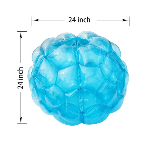 Ilmatäytteinen puskuripallo PVC-törmäyspallo Lapset Ulkoilma Urheilupelit Lelut