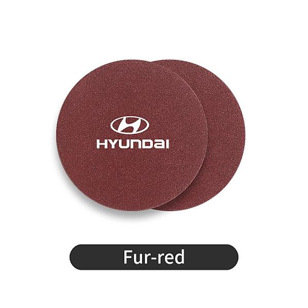 Bil Vand Kop Flaske Holder Anti Slip Pad Til Hyundai I30 I20 Ix35 I40 Tucson Getz Veloster Kona Elantra Sonata Azera Coupe Sant| |