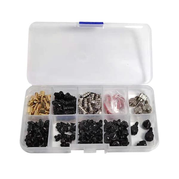 330 st PC-chassiskruvsats hårddisk DIY moderkort datorfodral fläktskruvar 220 PCS