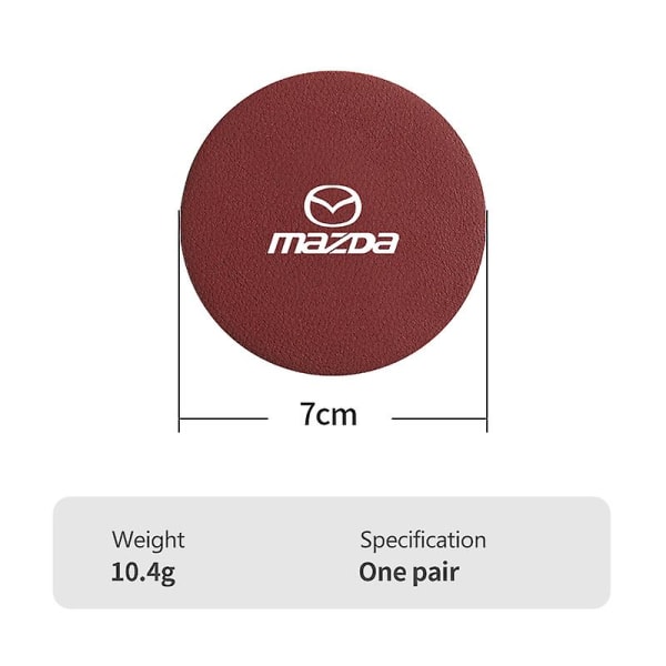 Bil Vattenkopp Flaskhållare Anti-Slip Pad För Mazda 6 3 5 2 Cx5 Cx7 323 Demio Axela Atenza Cx9 Mx3 Mx5 Rx8 Rx7 Mx30 Cx30 - Dryckeshållare