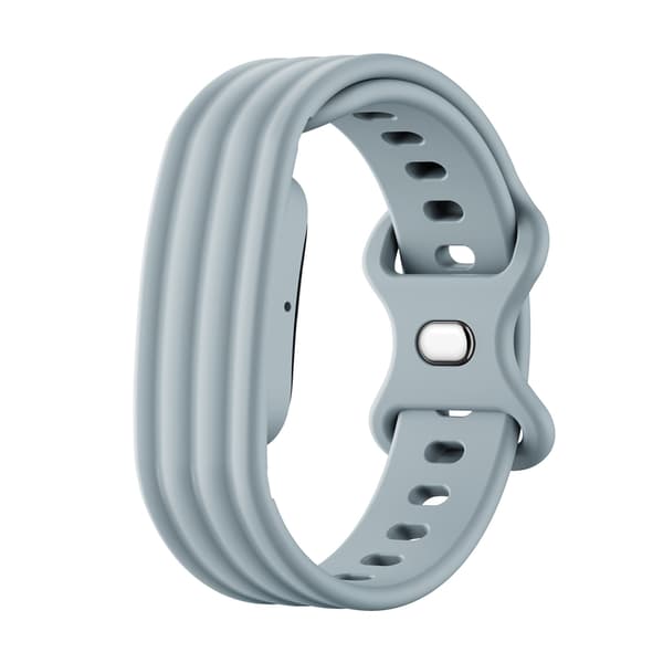 Klokkerem til Google Fitbit Air, myk erstatningsrem i silikon Grey