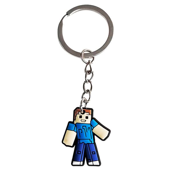 10-pack Minecraft Nyckelring Hänge Skolväskehänge