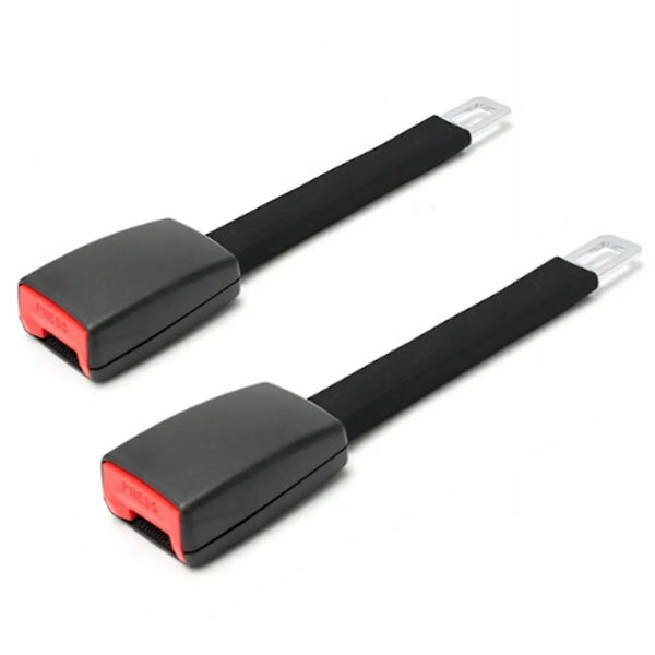 2x Universell justerbar bilbältesförlängare spänne 25cm