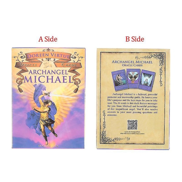 Ærkeenglen Michael Oracle Cards Tarot Cards Party Prophecy Divination Board Game