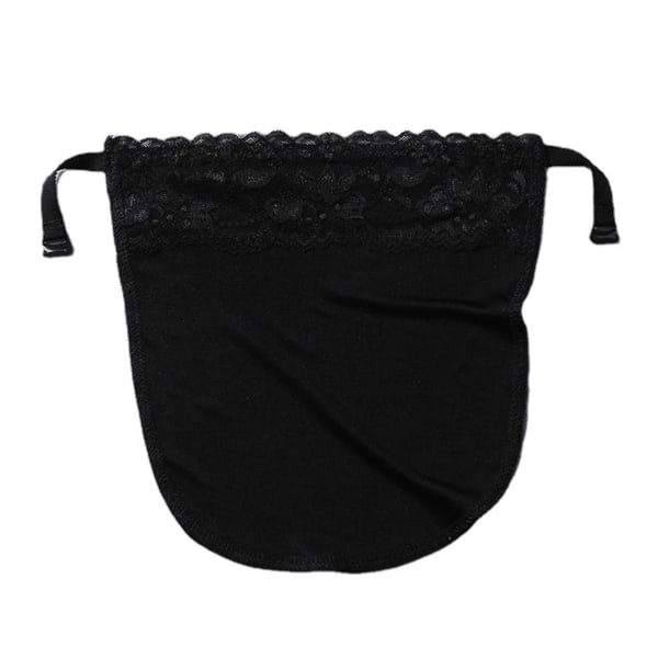 Pitsiliivit peittävä kangas saumaton putki toppi altistumista estävä artefaktien halkeamissuoja naisille Black