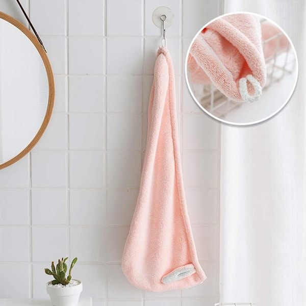 Superabsorberande Snabbtorkande Hårhandduk för Barn Flicka 2-pack