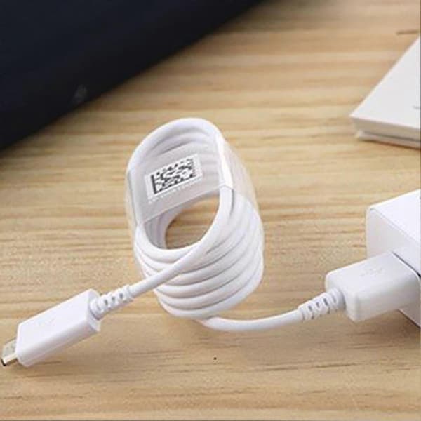 3st Micro USB-kabel Android Laddare Vit USB till Micro USB-kabel Lämplig för Samsung Laddningssladd