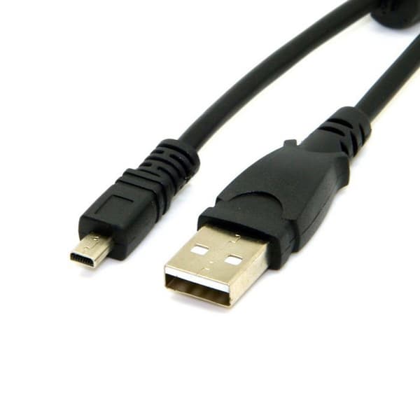 UC-E6 USB-kabel for Nikon Digital SLR-kamera, 150 cm Black Svart