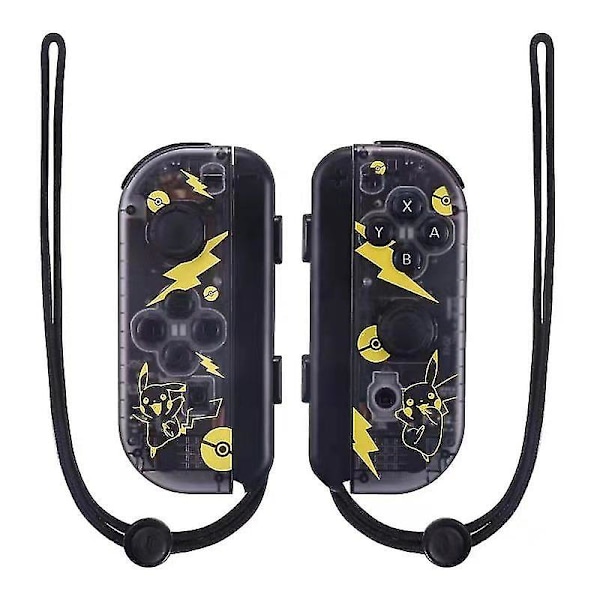 Bluetooth Joycon-handkontroll för Nintendo Switch Black-Pikachu