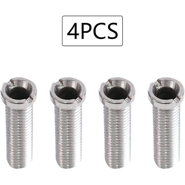 4 stk hule skruer for silventiler vask kurv skruer rustfritt stål hule skrue 45mm vask kurv hule skrue for kurvsiler for avløp