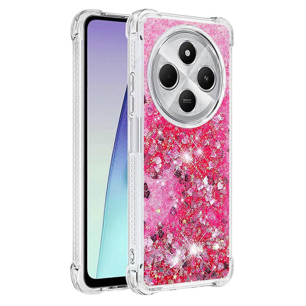Deksel til Xiaomi Redmi 14C 4G Multicolor Pink/Hearts