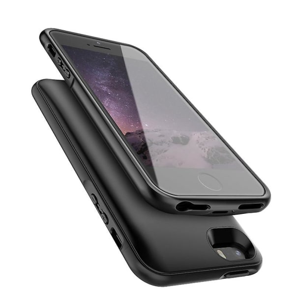 4000mAh bärbart uppladdningsbart förlängt case för iPhone SE/5s/5