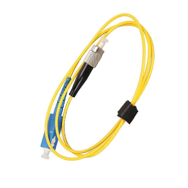 Fiberoptisk patchkabel FC til SC 0,5yd Single Mode Lavt optisk tab fiberkabel til switch