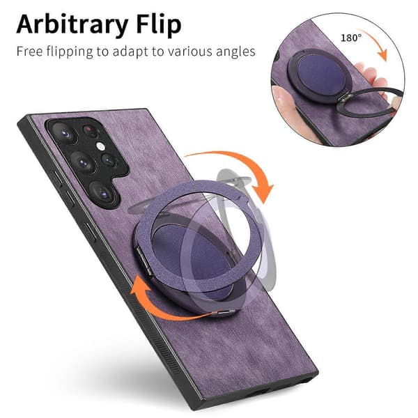 For Galaxy S23 Ultra Telefondeksel Multicolor Purple
