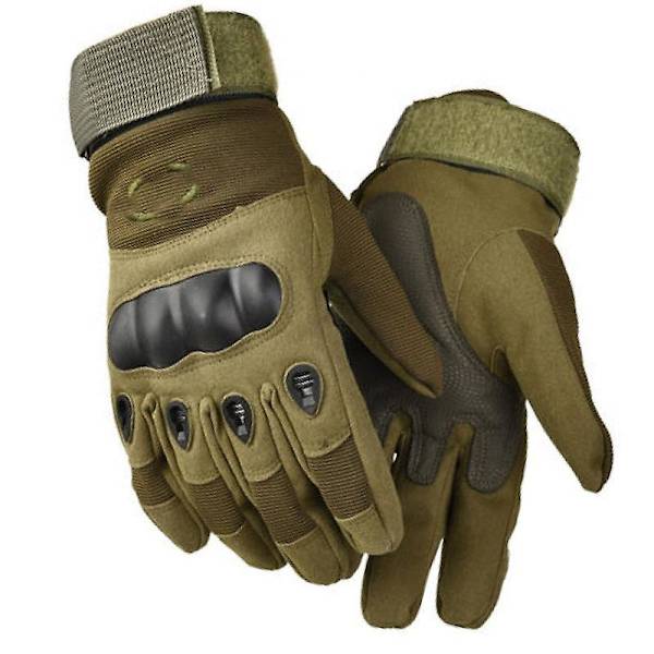 Lange finger udendørs kørsel fuld finger specialstyrker fitness forår udendørs sport ridning handsker Xl