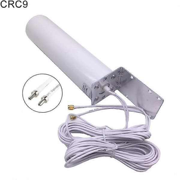 SMA/TS9/CRC9 12dBi extern antenn för Huawei E5573 E8372 EC5377 E5375 router CRC9