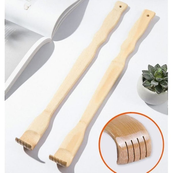 17in Bamboo Scratching Massager 2stk